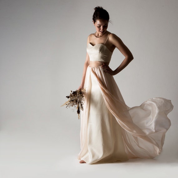 Sample Sale Wedding Dress Boho Wedding Dress Bohemian Etsy