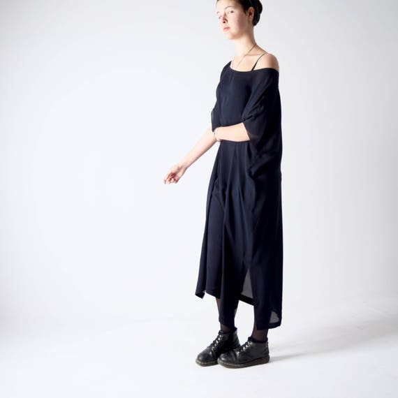 navy blue tunic dress