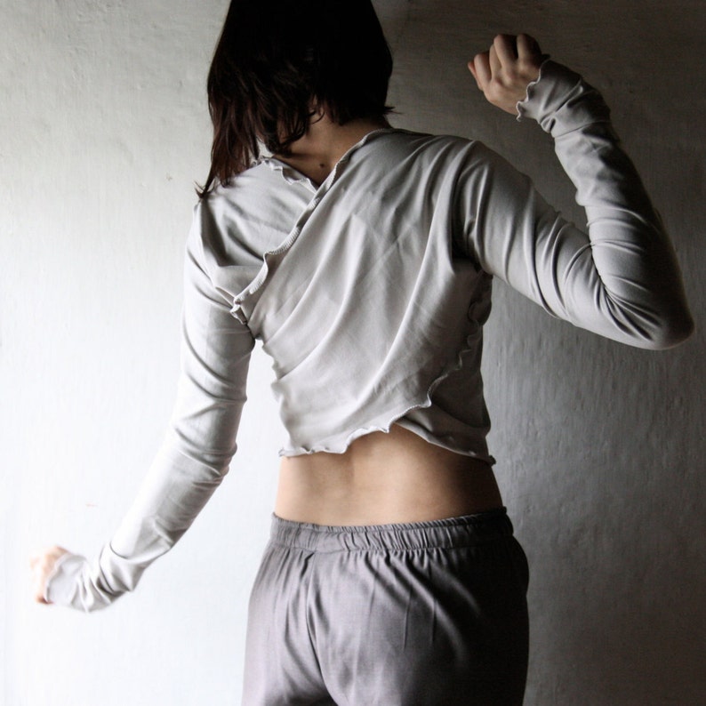 top with pants and shrug