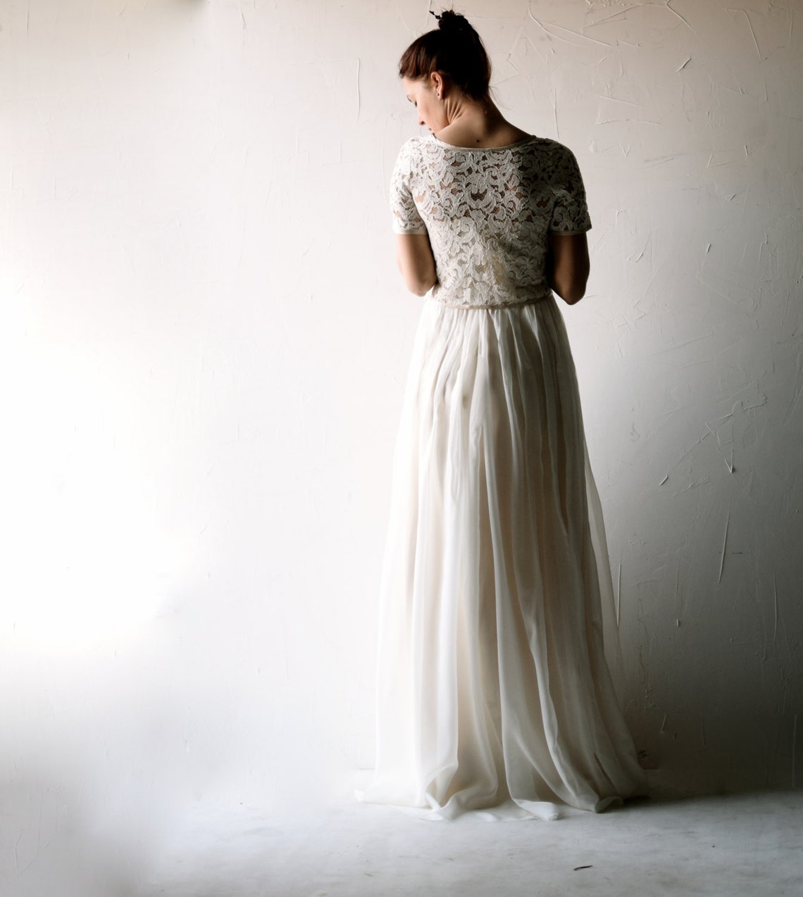 etsy modest wedding dress