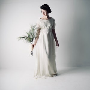Boho Wedding dress, Bohemian wedding dress, Pagan wedding dress, Casual wedding dress, Alternative wedding, Simple wedding dress, HEDERA