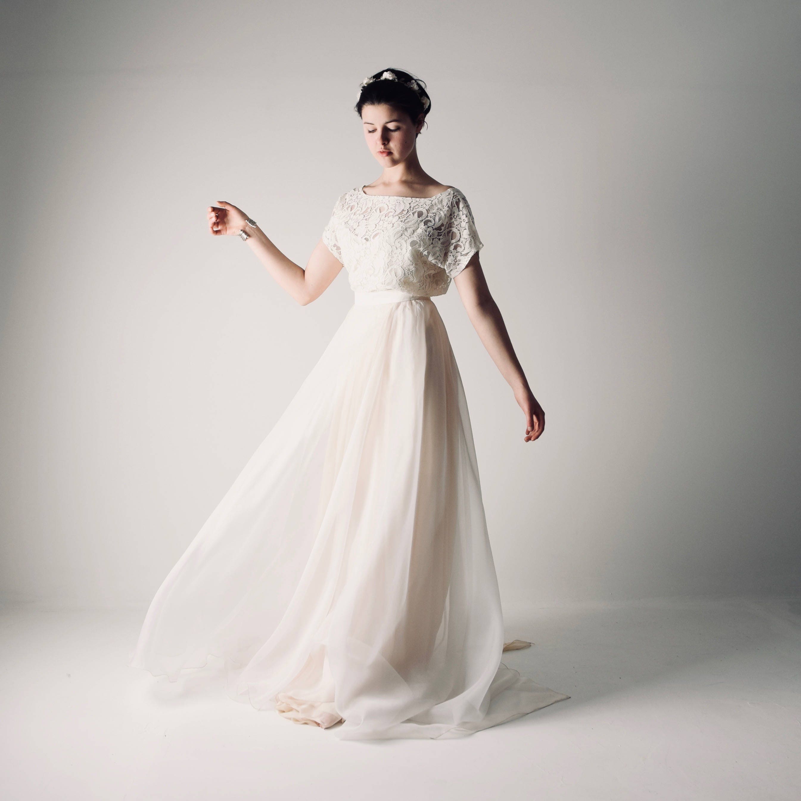Lace Wedding Dress Bohemian Wedding Dress Wedding Dress | Etsy