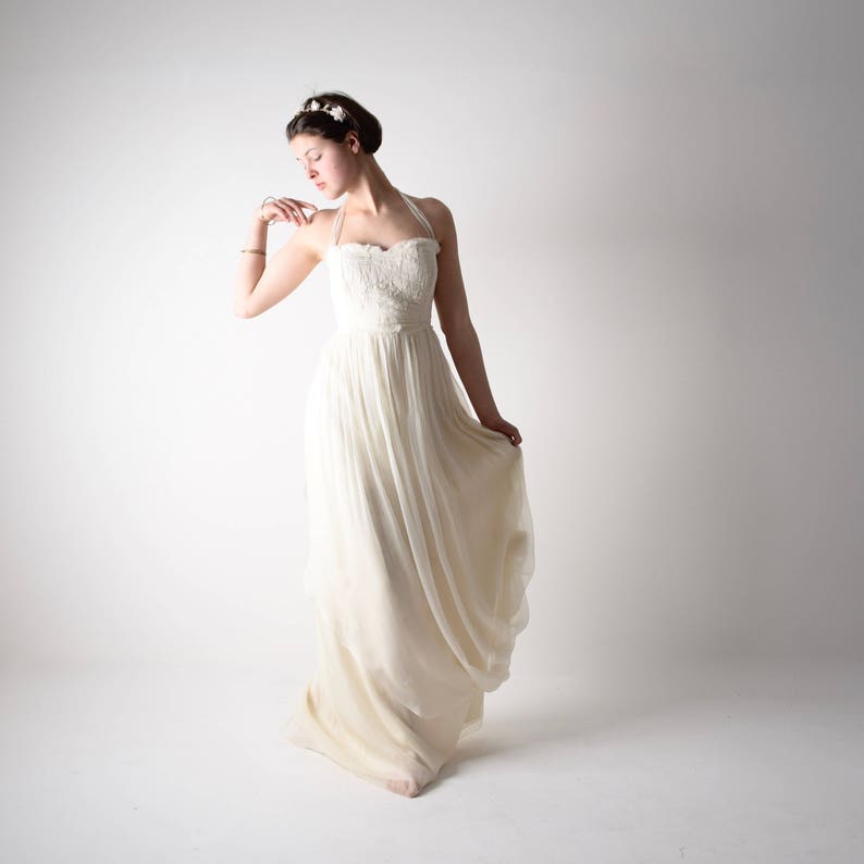 Wedding Dress Boho Wedding Dress Bohemian Wedding Dress Etsy
