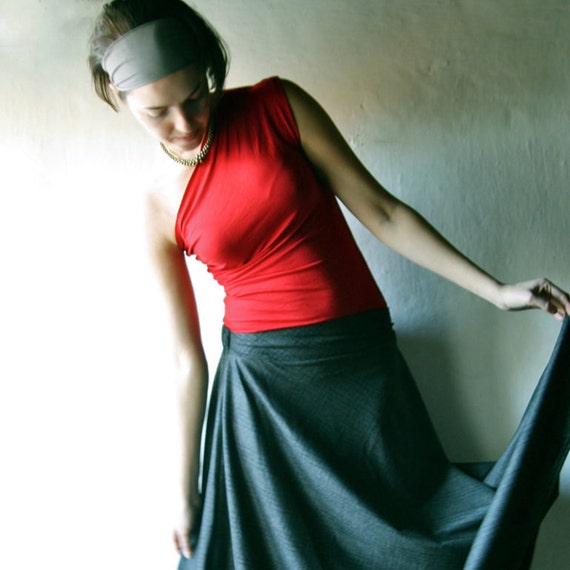 one shoulder strap top