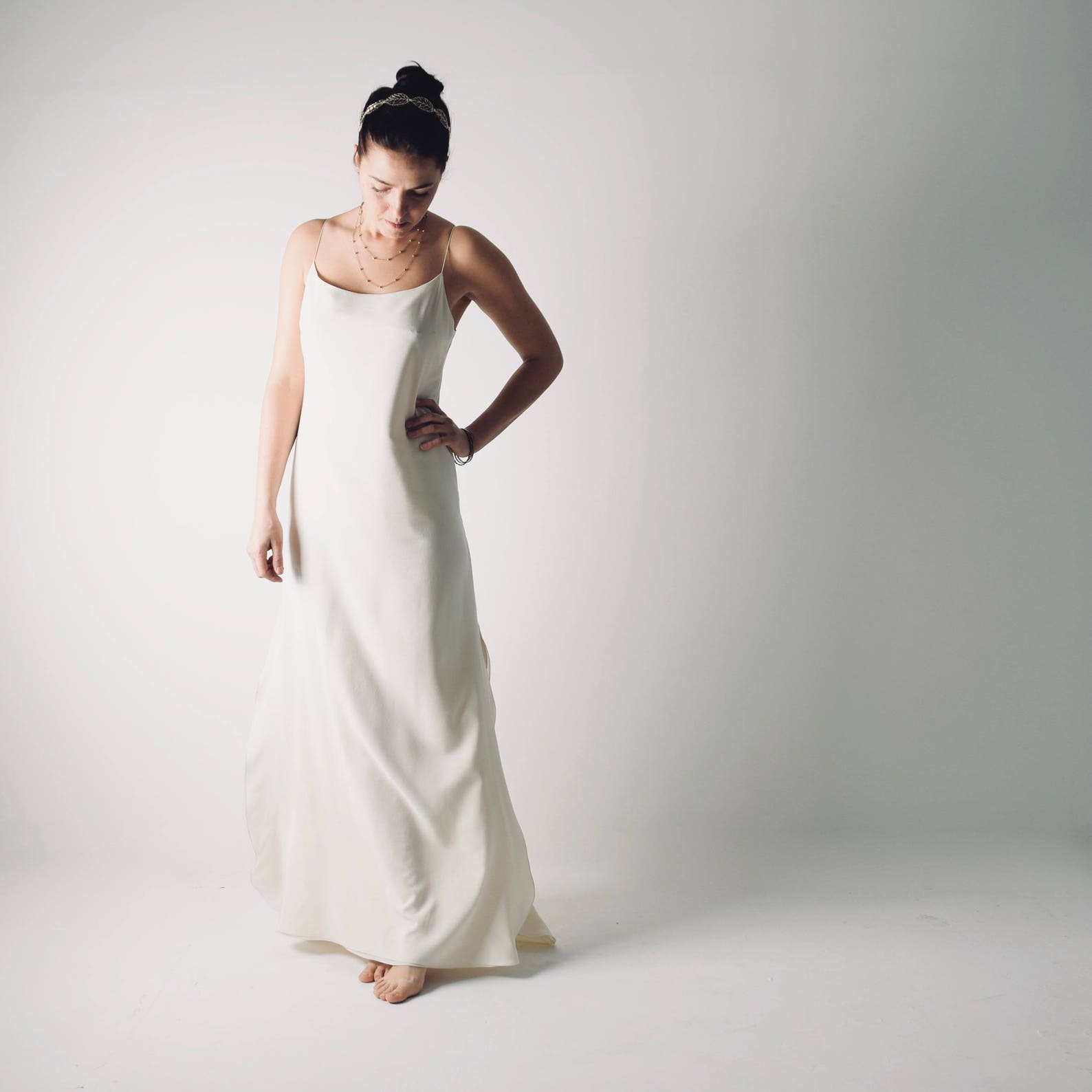 Lace Wedding Dress Simple Wedding Dress Wedding Dress With - Etsy