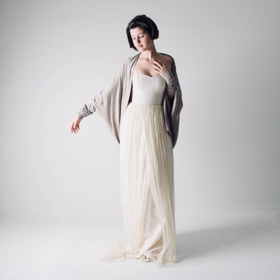 wedding dress cardigan