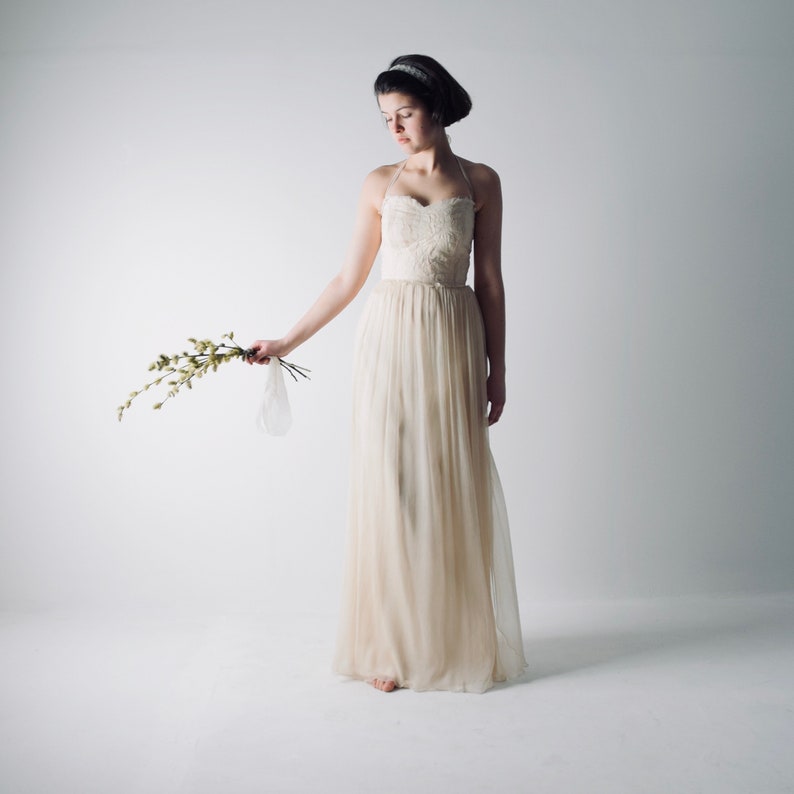 Hochzeitskleid Strand Brautkleid Boho Brautkleid Hippie | Etsy