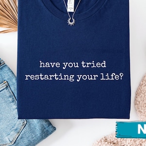 Funny IT Tech Support Gift, Sarcastic Existential Crisis Tee, Moody Minimalist Tshirt, Relatable Mental Health Top, Social Burnout Shirt