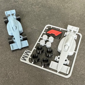 3D プリント可能なフォーミュラ 1 カード | 3D プリント可能な STL ファイル | フォーミュラ 1 STL