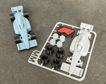 3D Printable Formula 1 Card | 3D Printable STL File  | Formula 1 STL