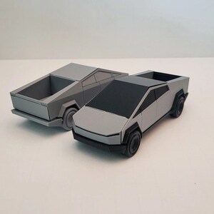 3D Druckbare Tesla Cybertruck Kit Karte | 3D druckbare STL-Datei | Tesla Cybertruck STL | Sofort Download