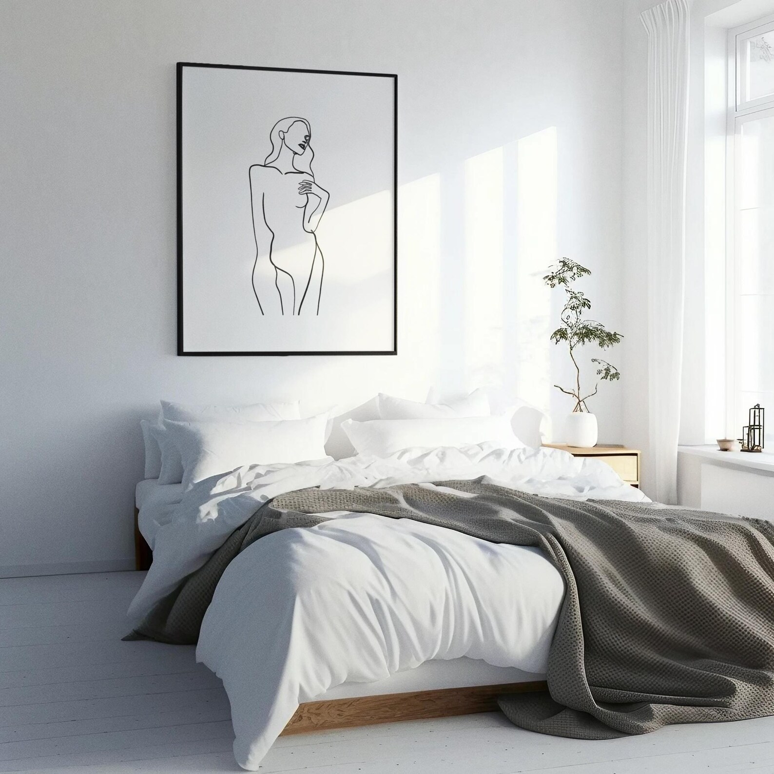 Printable Art, Feminine Woman Body Print - Etsy