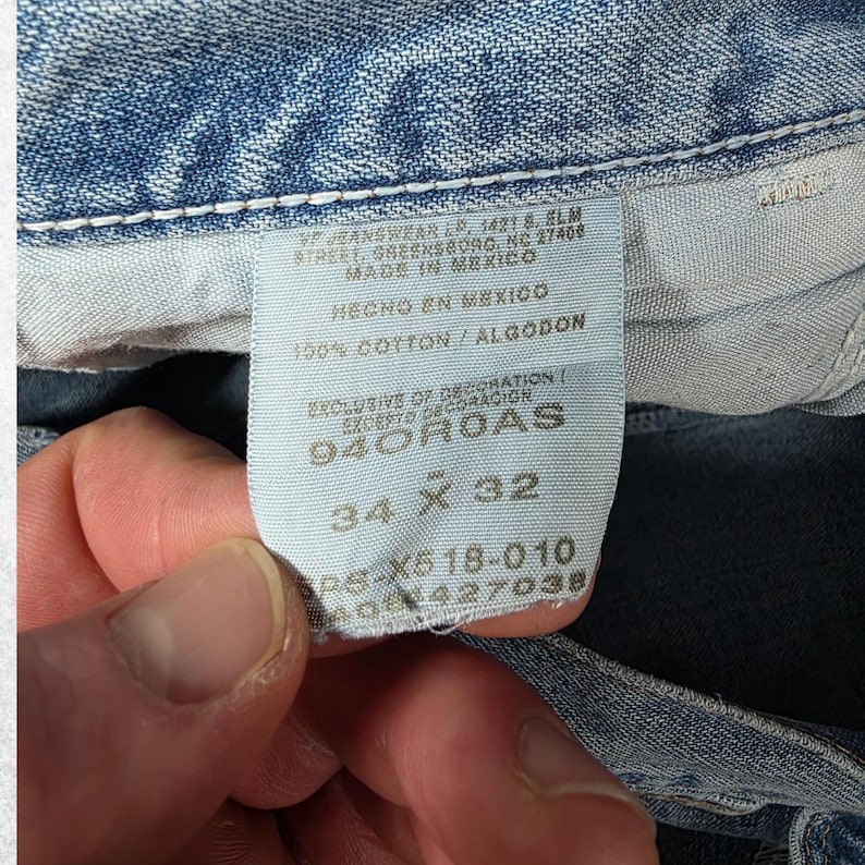 Vintage Wrangler Carpenter Jeans W35 L30 (Tagged W34 L32) Blue Relaxed Workwear image 3