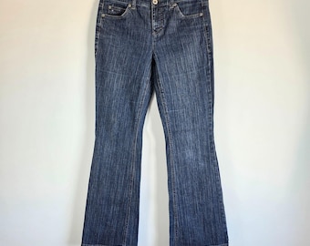 Tommy Hilfiger Hope Flare Jeans W30 L31 Blue Y2K Bootcut Denim
