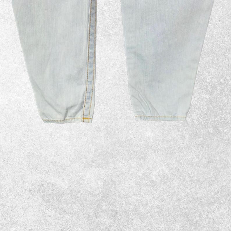 Vintage True Religion Casey Jeans W26 L30 Blue USA Made Low Rise Women’s image 8