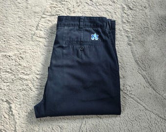 Vintage Y2K Tommy Hilfiger Blue Chino Trousers W30 (Measures 29) MA Logo