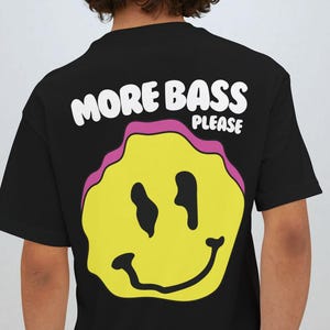 Shirt Rave Outfit voor Rave Lover Muziekfestival Outfit Cadeau voor EDM Lover Rave Shirt EDM Tee Rave psychedelische Trippy Smiley DnB