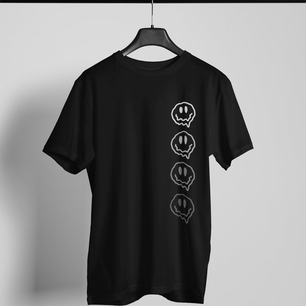 Rave Emojis T-shirt, Rave Tee, Music Festival Outfit, EDM Unisex Shirt, For Women, For Men, Relaxed Fit, Premium Quality