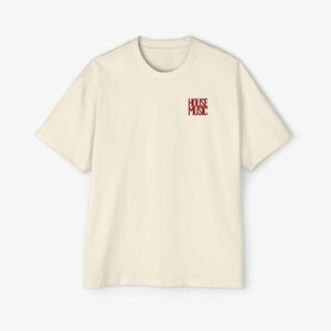 Oversized House Music Tee, EDM Rave Festival Shirt image 12