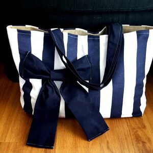 Bolso White and Navy main image 1