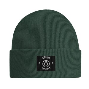 Orginal Cuffed Beanie Beechfield B45 Bottle Green