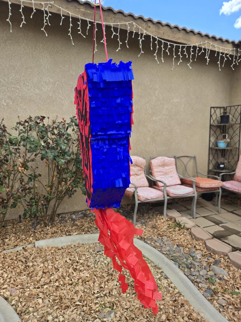 Transformers Face Pinata: Red & Blue Birthday Party Decoration ...