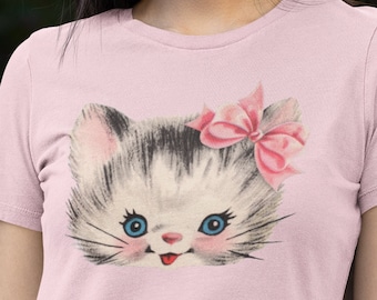 Kitschy Kitty Cat Women's Favorite Tee