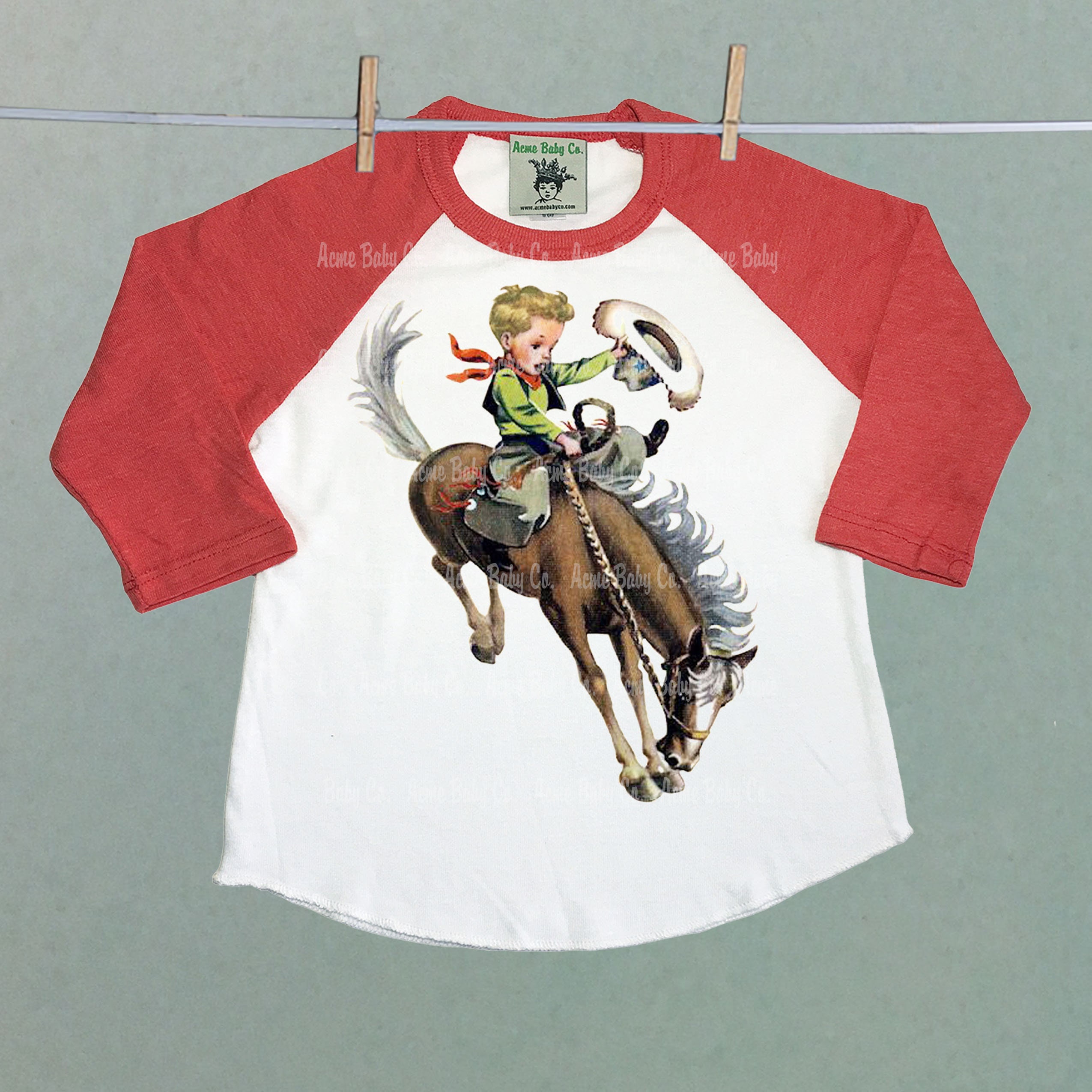 Retro Blonde Buckaroo Cowboy Shirt. Vintage Vibe Western