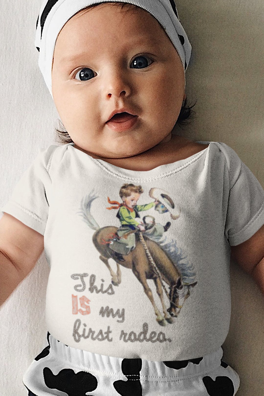Ameri VINTAGE　BUCKAROO LIKE SHIRTS Custom Retro Cowgirl Shirt With Rope Lettering. Girls