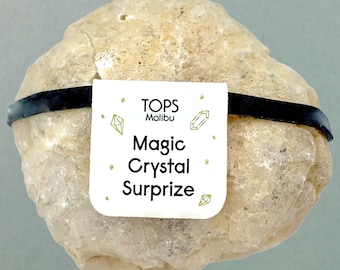 Surprise Ball Geode. Stone Hostess Gift. Holiday Gift Basket Idea. Birthday Party Guest Favors. Fun Fortune.