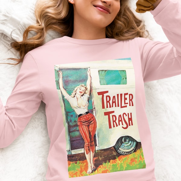 T-shirt à manches longues en jersey Trash Trailer