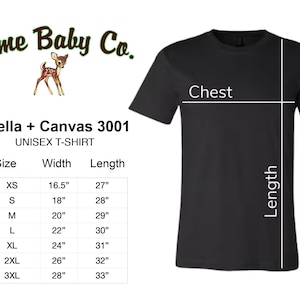 Brown Deer Unisex Tee. Kitschy Cute T-Shirt. Kitsch Brown Fawn Shirt. Mid Century Birthday Gift. Bella Canvas Shirt with Cute Animal. image 2