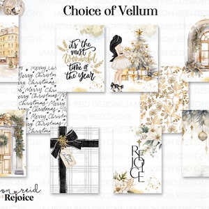 REJOICE Planner Vellum / Fashion Girl Vellum / hobo / HP / leopardo / Notebook da viaggio / Planner ad anelli / Happy Planner / Diario