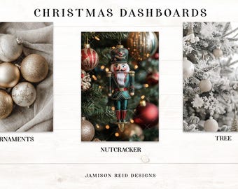 Christmas Photo Planner Dashboard | inserts | agenda decor | Scrapbook Bullet Journal | Disc | Ring | Divider | bujo accessories