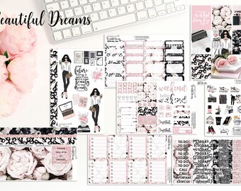 Beautiful Dreams Sticker Set OR A La Carte | Choice of set or separates;  choice of skintone