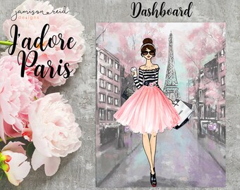 J&#39;adore Paris Dashboard | choice of skin tone/hair color