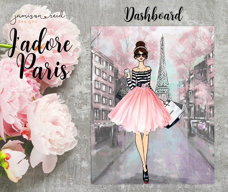 J'adore Paris Dashboard choice of skin tone/hair color image 1