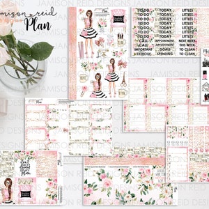 Plan! Stickerset OF A La Carte | Keuze van de set of scheidt;  keuze van de huidskleur