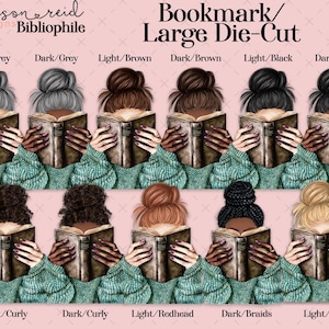BIBLIOPHILE Planer Fashion Girl Lesezeichen, Lesezeichen, Tasche, tn einfügen, tn, bujo, Planer Zubehör, Hobonichi, Journal, Bücher