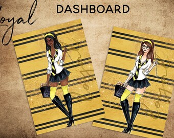 LOYAL Magic School Dashboard | choice of size/skintone