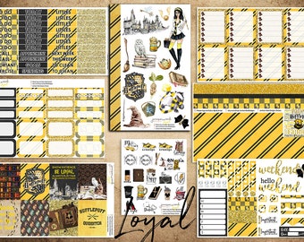 Loyal Magic School Sticker Set OR A La Carte | Choice of set or separates;  choice of skintone