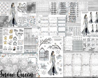 Snow Queen set or separates || Choice of skintone