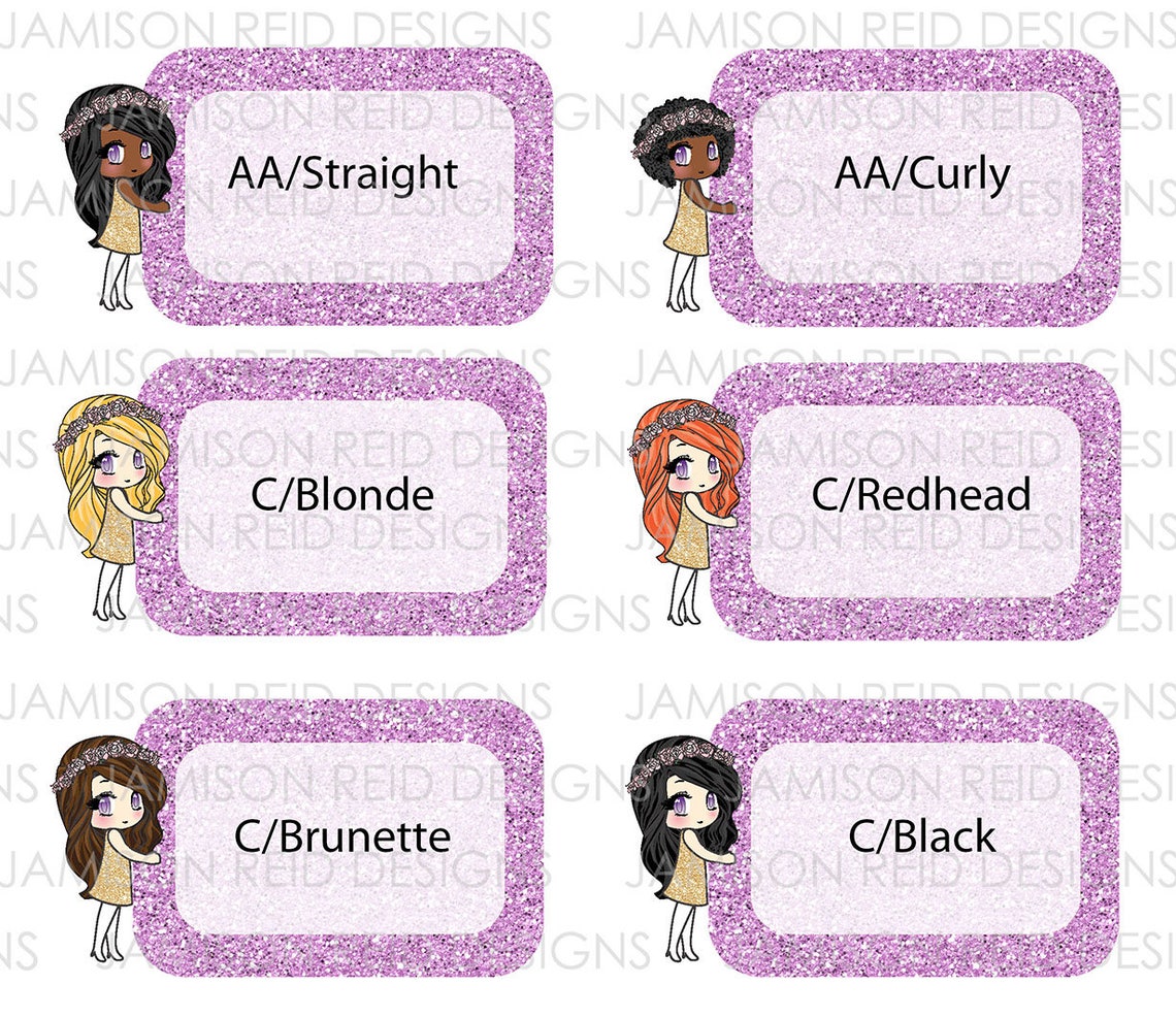 Chibi Long Checklist Flags - Please Read Listing Details - Etsy