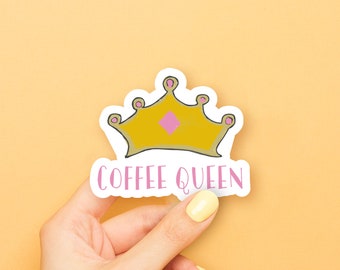 Coffee Queen Sticker
