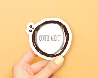 Coffee Addict Sticker