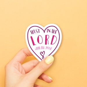 Trust In The Lord Sticker