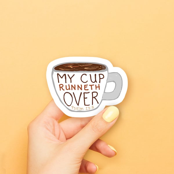 My Cup Runneth Over - Etsy