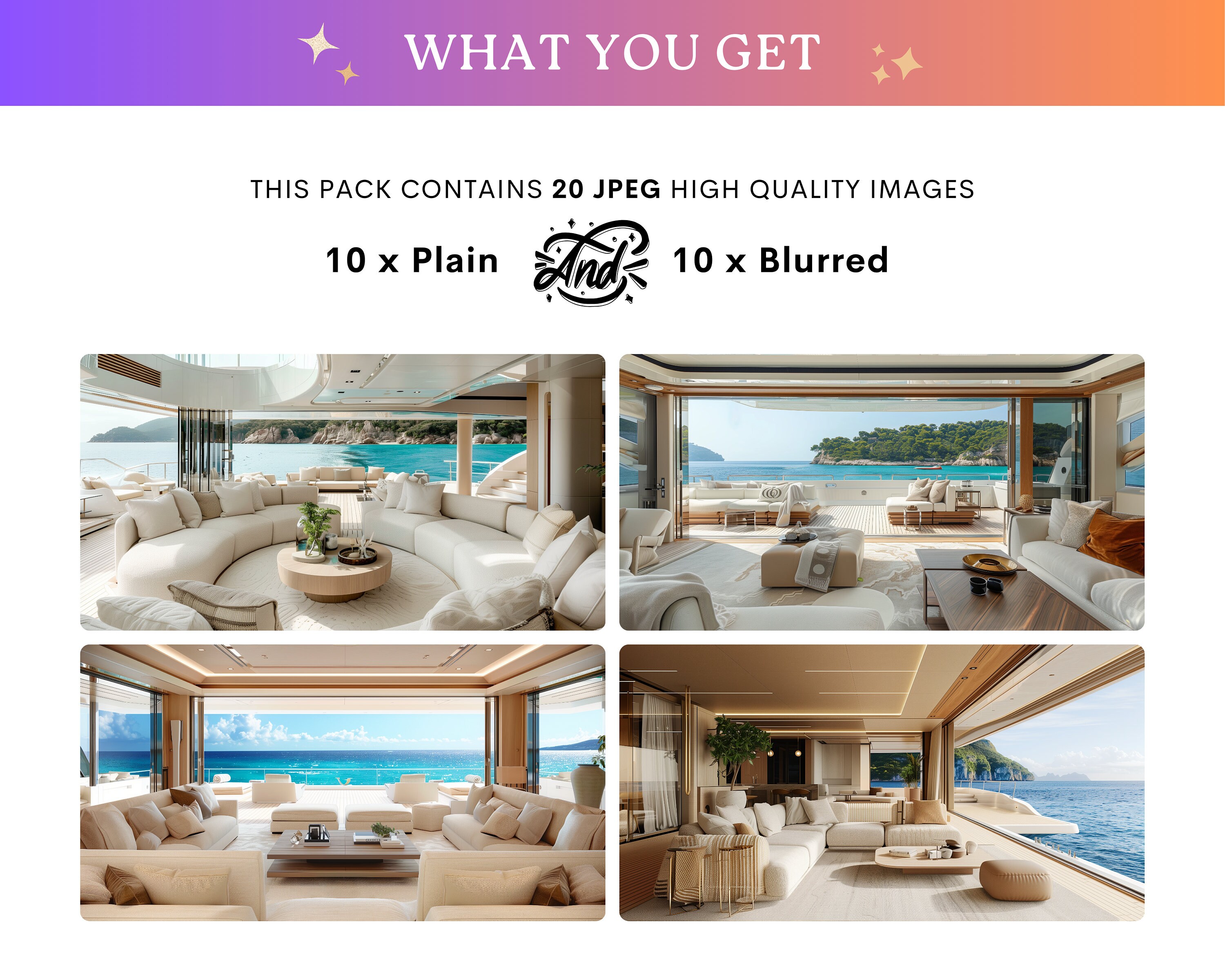 Luxury Yacht Zoom Backgrounds: Tropical Opulence Virtual Meeting ...