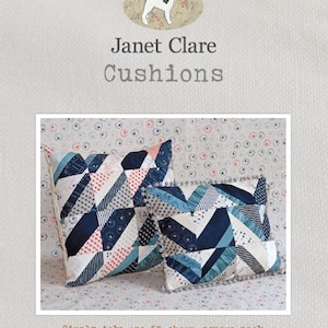 Wzór do szycia poduszek – pobierz plik PDF – Uroczy wzór umożliwiający wykonanie dwóch dopasowanych frontów poduszek z jednego opakowania o wymiarach 5 cali