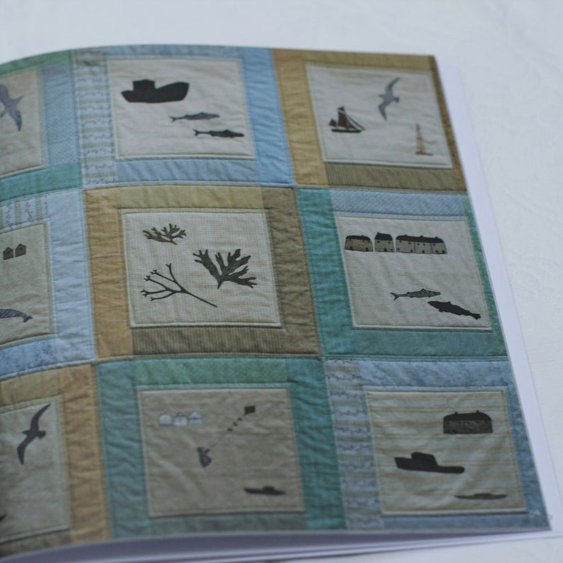 Hearty Good Wishes Coastal Quilts, a book full of inspirational patchwork and appliqué projects image 5